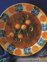 Фото к рецепту: Сладкий суп из дыни