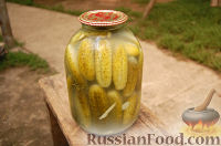 Фото приготовления рецепта: Рецепт консервации огурцов - шаг №3