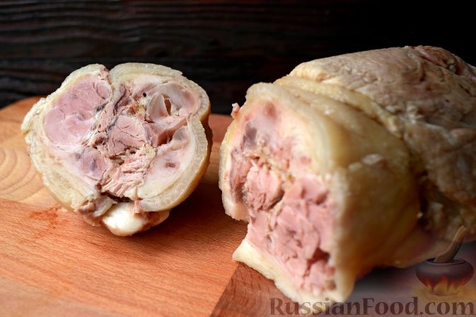 Рецепт рулета из свиной рульки: шаги приготовления, ингредиенты | Сайт о вкусной еде