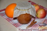 Фото к рецепту: Яблочно-апельсиновое варенье (на зиму)