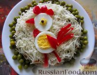 Фото приготовления рецепта: Мясной салат "Купеческий" - шаг №7