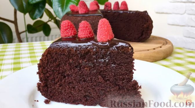 Шоколадный кекс в мультиварке, пошаговый рецепт с фото