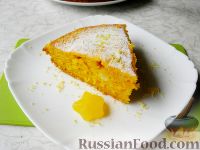 Фото к рецепту: Тыквенный пирог с цедрой лимона