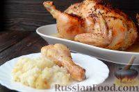 Фото приготовления рецепта: Курица, фаршированная рисом - шаг №13