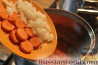 Фото приготовления рецепта: Детский суп-пюре "Оранжевая радость" с тыквой и молоком - шаг №6