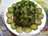 Фото к рецепту: Салат из картофеля и сельди