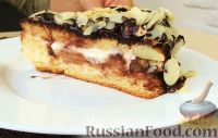 Фото к рецепту: Бисквитный торт со сметанным кремом