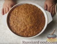 Фото приготовления рецепта: Очень простой пирог с айвой - шаг №6