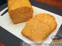 Фото к рецепту: Томатный хлеб с тмином