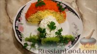 Фото к рецепту: Салат "Грибочек" с курицей и вешенками