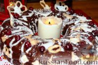 Фото приготовления рецепта: Рождественский пирог - шаг №14