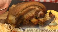 Фото приготовления рецепта: Свиная рулька в пиве, по-баварски - шаг №21