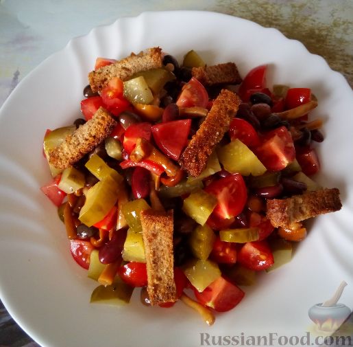 Салат с грибами и курицей слоеный – пошаговый рецепт приготовления с фото