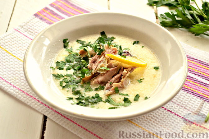 Кавказский суп из баранины
