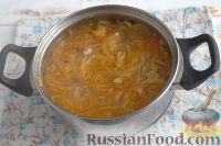 Фото приготовления рецепта: Густой грибной суп с фунчозой - шаг №7