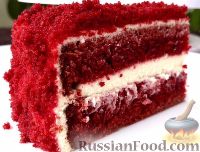 Фото к рецепту: Торт "Красный бархат"
