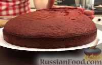 Фото приготовления рецепта: Торт "Красный бархат" - шаг №5