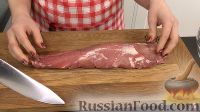 Фото приготовления рецепта: Мясные пальчики из свинины (крученики) - шаг №1