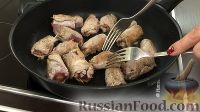 Фото приготовления рецепта: Мясные пальчики из свинины (крученики) - шаг №11
