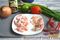 Фото приготовления рецепта: Тайский салат из морепродуктов - шаг №5
