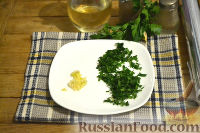 Фото приготовления рецепта: Горячая закуска из картофеля, с ветчиной и сыром - шаг №6