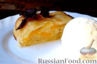 Фото приготовления рецепта: Персиковый пирог - шаг №9