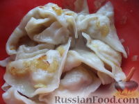 Фото к рецепту: Вареники "Беловские" с мясом и капустой