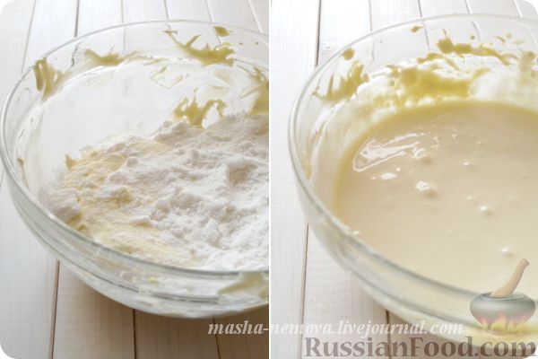 Рецепт Глазурь из творожного сыра - Cream Cheese Frosting