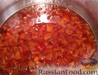 Фото приготовления рецепта: Персиковое (нектариновое) варенье - шаг №7