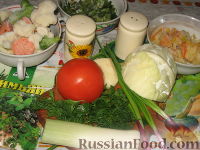 Фото приготовления рецепта: Суп "Овощная феерия" - шаг №1