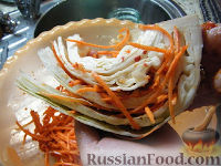 Фото приготовления рецепта: Капуста соленая по-корейски - шаг №5