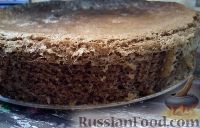 Фото приготовления рецепта: Бисквитно-ореховый торт - шаг №5