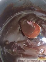 Фото приготовления рецепта: Шоколадная глазурь из какао - шаг №4