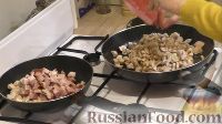 Фото приготовления рецепта: Сытный жульен в булочке - шаг №4