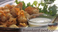 Фото к рецепту: Узбекские жареные пельмени (ковурма чучвара)