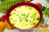 Фото к рецепту: Куриный суп с плавленым сыром