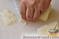 Фото приготовления рецепта: Картофельные драники и соус из куриных сердечек - шаг №8