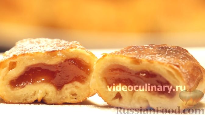 Венское печенье с яблочным повидлом