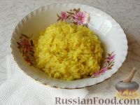 Фото к рецепту: Рис с карри (постное блюдо)