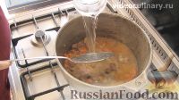 Фото приготовления рецепта: Рисовый суп с поджаркой - шаг №8