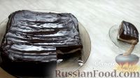 Фото приготовления рецепта: Шоколадный брауни с творожной начинкой - шаг №14