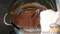 Фото приготовления рецепта: Швейцарский шоколадный рулет - шаг №11