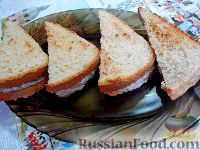 Фото приготовления рецепта: Сэндвичи с форшмаком - шаг №14