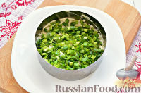 Фото приготовления рецепта: Салат с грибами и ветчиной - шаг №3