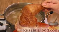 Фото приготовления рецепта: Гороховый суп-пюре с копченостями - шаг №3