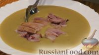 Фото приготовления рецепта: Гороховый суп-пюре с копченостями - шаг №8
