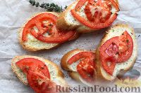 Фото к рецепту: Горячие бутерброды с сыром и помидорами
