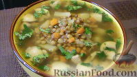 Фото приготовления рецепта: Суп из чечевицы с грибами - шаг №10