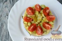 Фото приготовления рецепта: Салат из морской капусты, с тунцом и авокадо - шаг №7