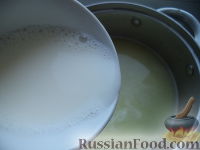 Фото приготовления рецепта: Суп-пюре картофельный с молоком - шаг №10